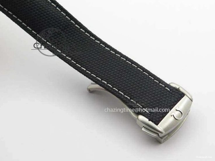 0314 Speedmaster Apollo XVII Gray Dial On Black Nylon Strap Manual Winding Chrono Movement FastDry 8208